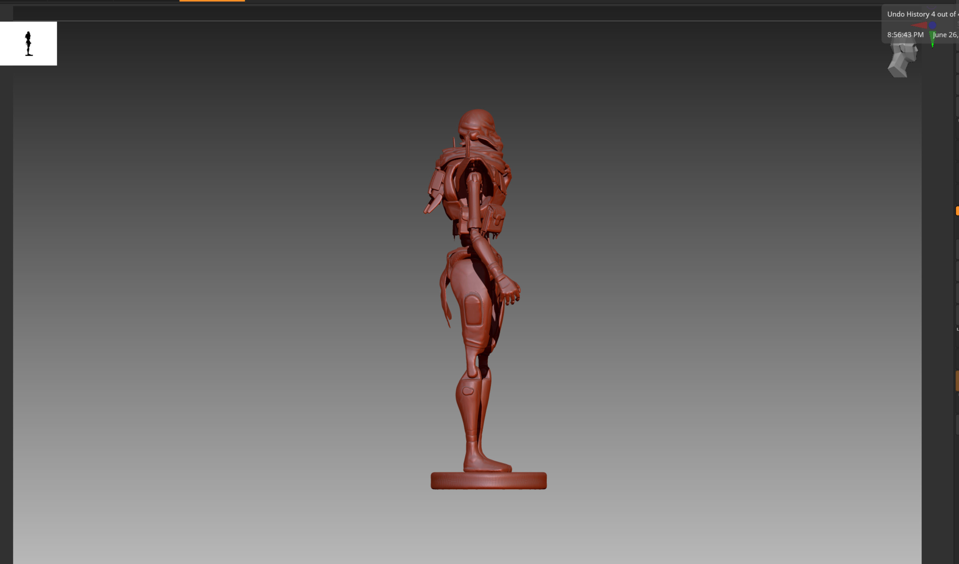 Apex Legends Revenant STL and OBJ 3D print model_7