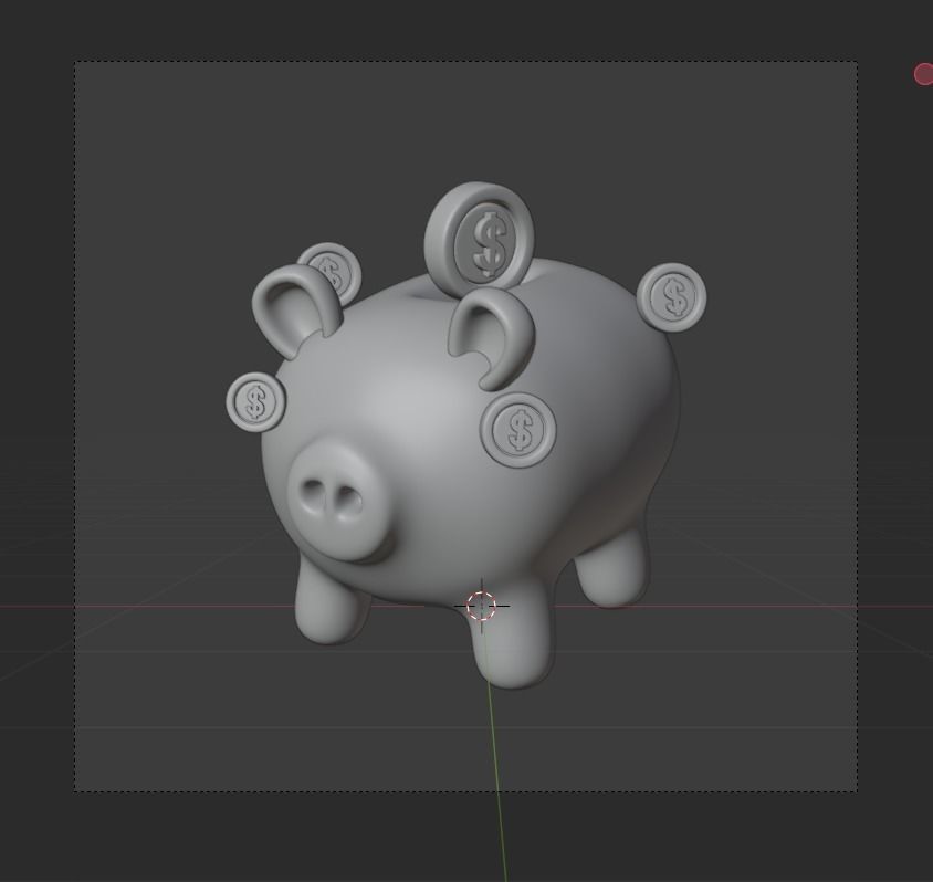 TAX 3d Illustration  Icon Pack 3D model_65