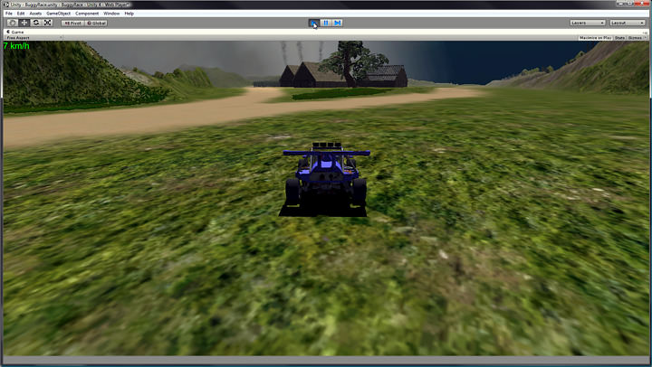 Wikingerhaus unitypackage Low-poly 3D model_5