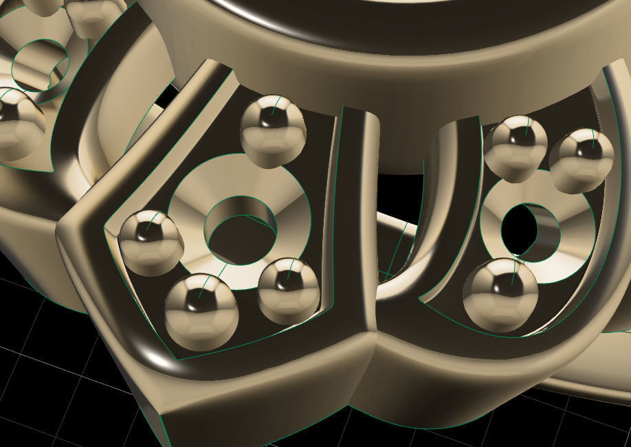 Ring solitare 3D print model_5