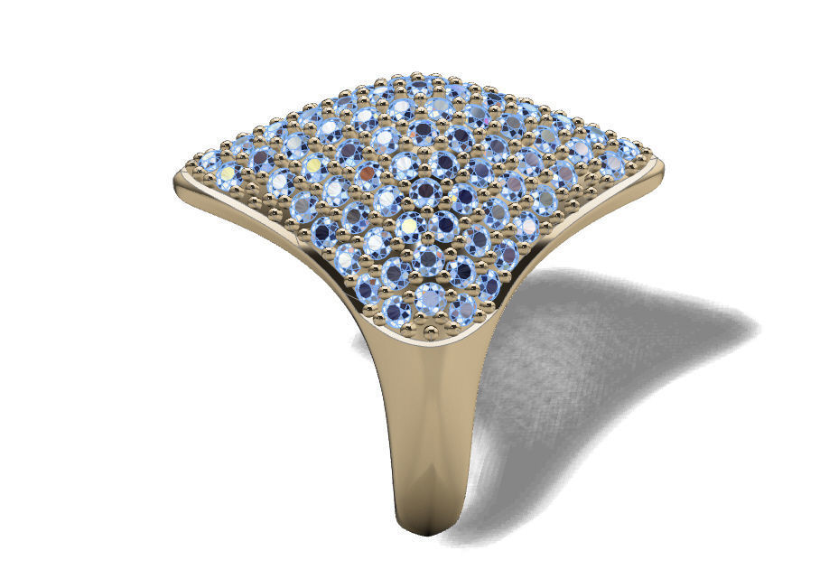 Fashion Ring  3D print model_1