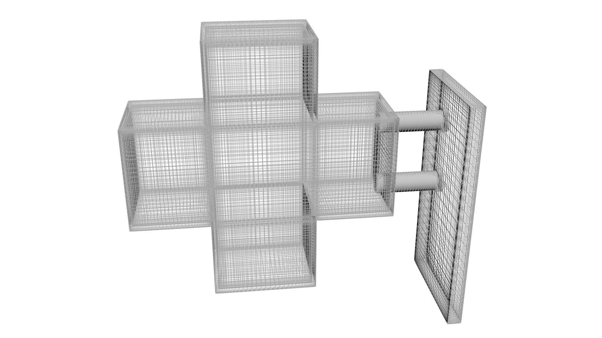 Illuminated Pharmacy Sign Board 3D model_20