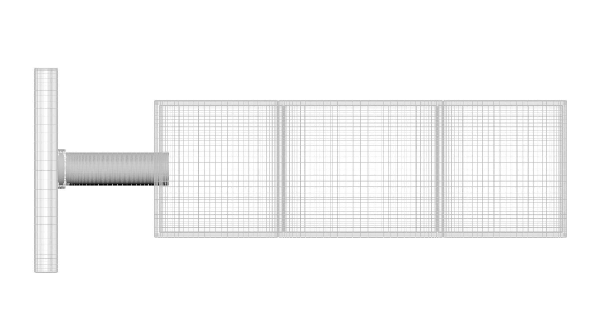 Illuminated Pharmacy Sign Board 3D model_23