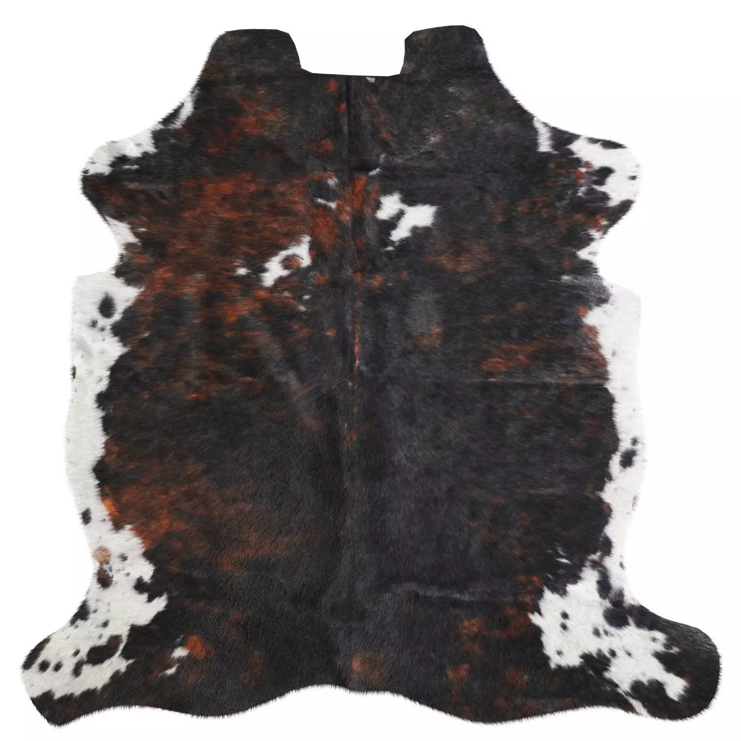 Tricolor Cowhide Rug A27079 3D model_0