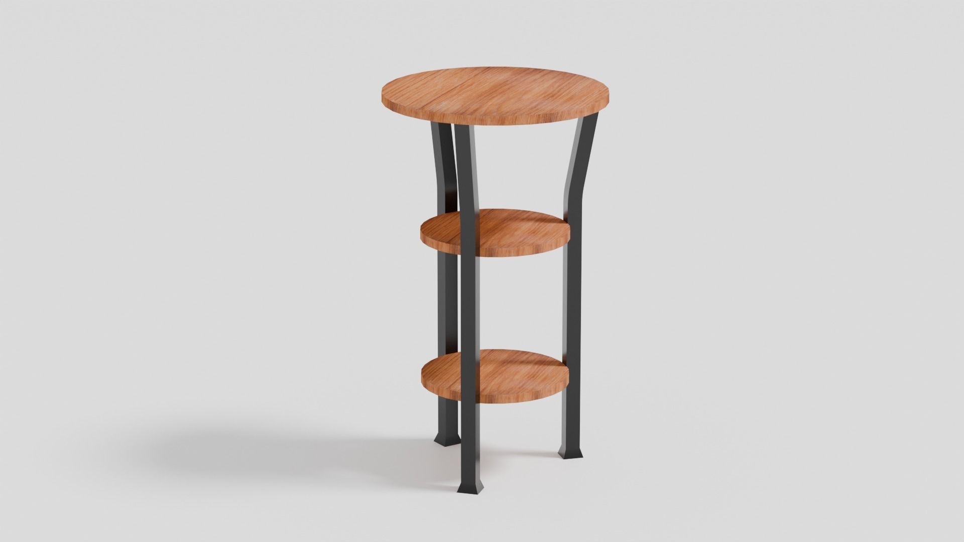 Small Table  Free 3D model_2