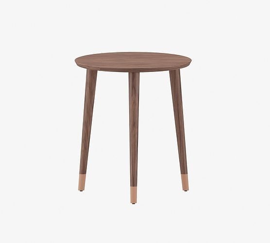 noosa and co boho carve side table 3D model