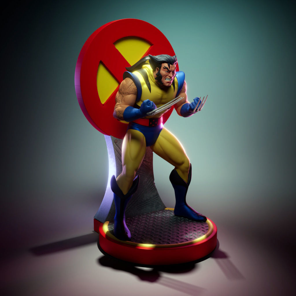 Wolverine-X-Men 97 3D print model_2