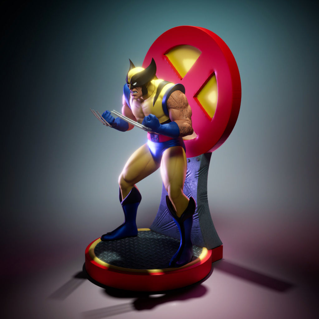 Wolverine-X-Men 97 3D print model_3