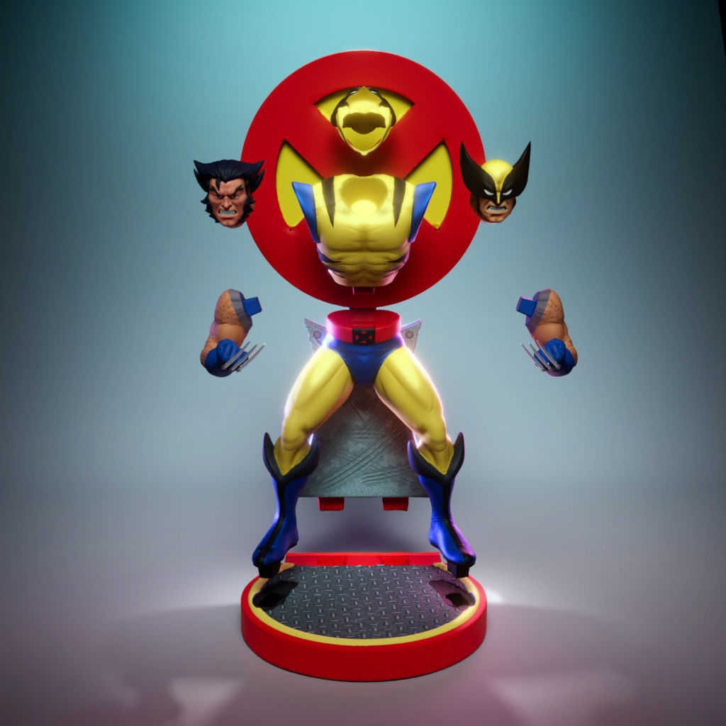 Wolverine-X-Men 97 3D print model_6