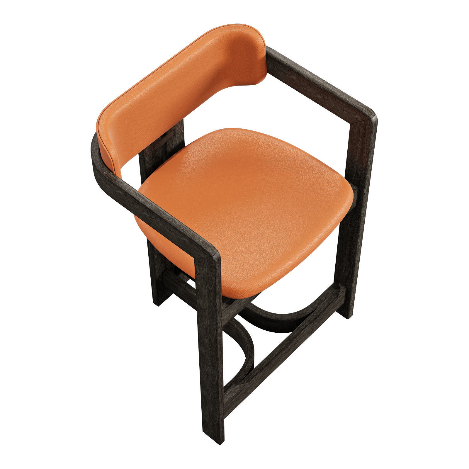 Gallotti and radice 0419 stool low 3D model_5