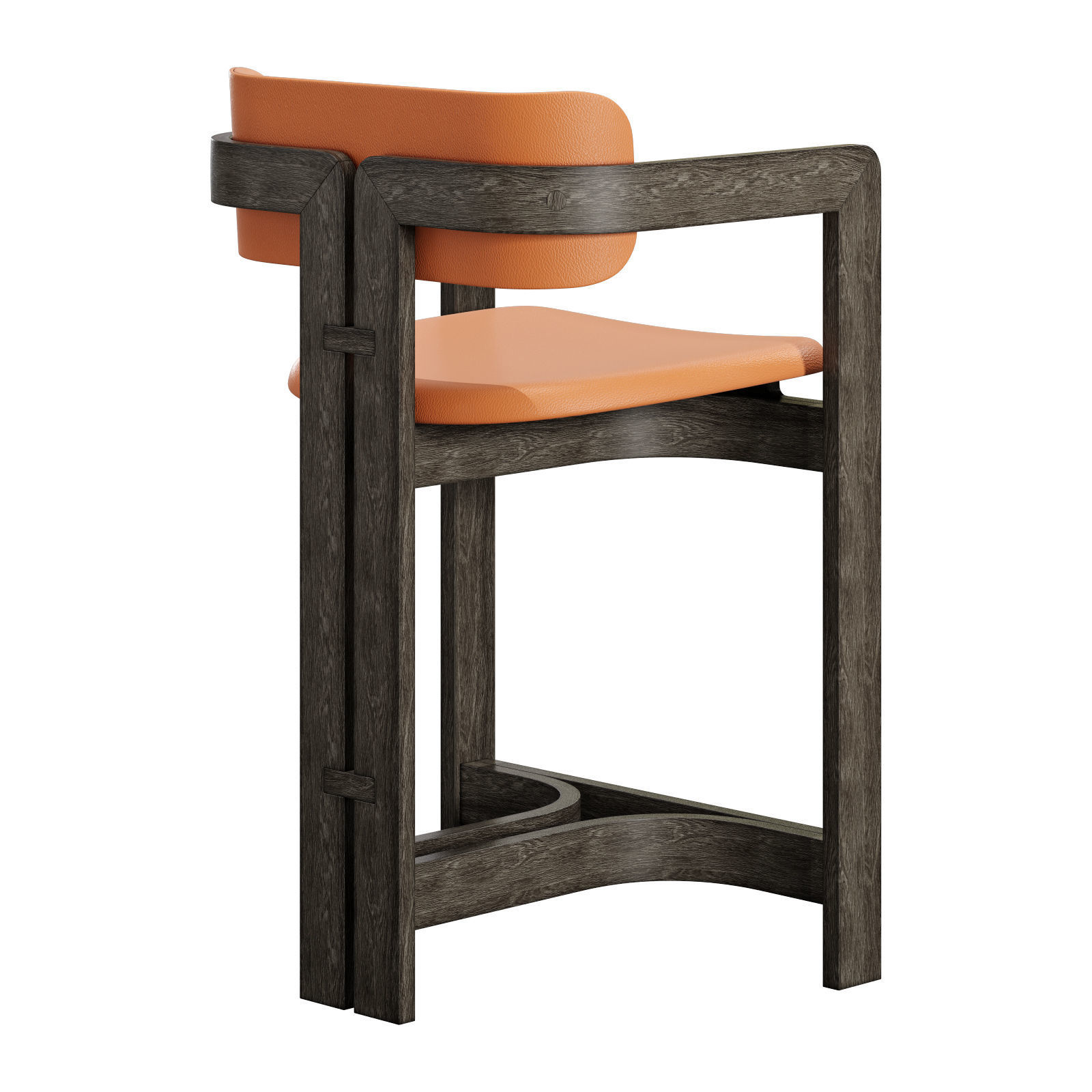 Gallotti and radice 0419 stool low 3D model_3