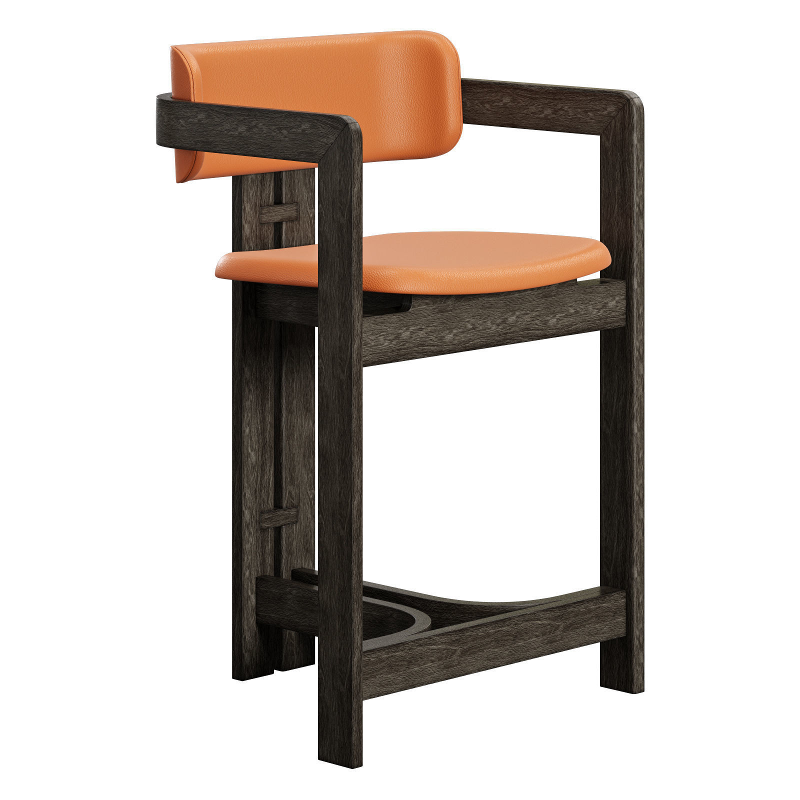 Gallotti and radice 0419 stool low 3D model_6