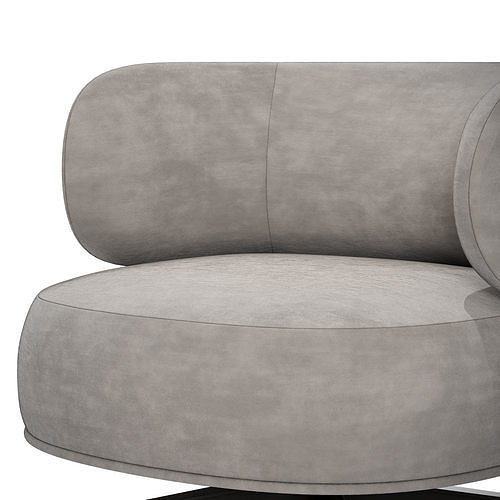 Gallotti and radice akiko longue swivel version 3D model 7