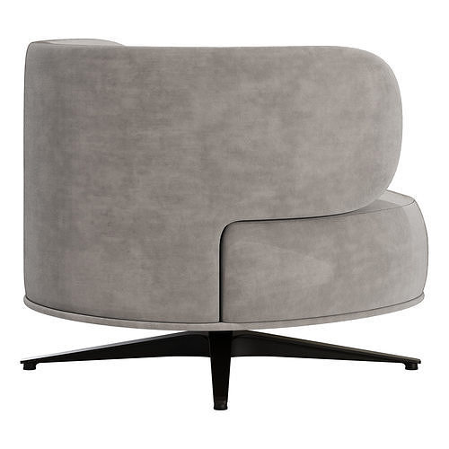 Gallotti and radice akiko longue swivel version 3D model 5
