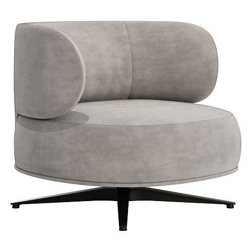 Gallotti and radice akiko longue swivel version 3D model 3