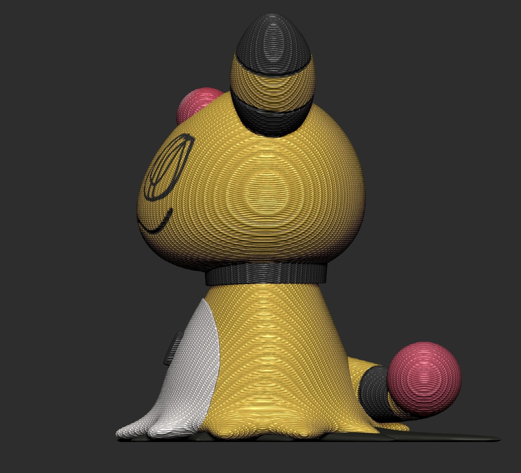 Pokemon - Mimikyu Ampharos  3D print model_4