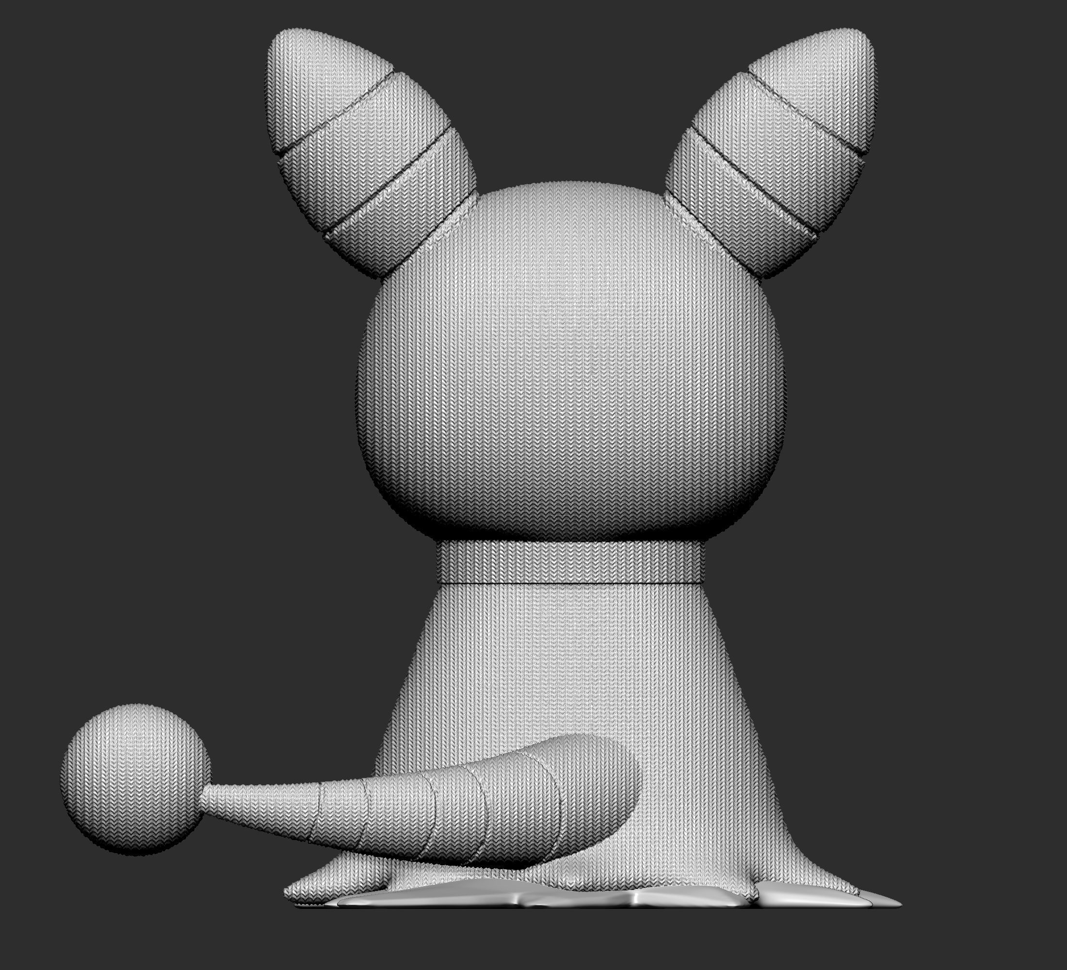Pokemon - Mimikyu Ampharos  3D print model_6