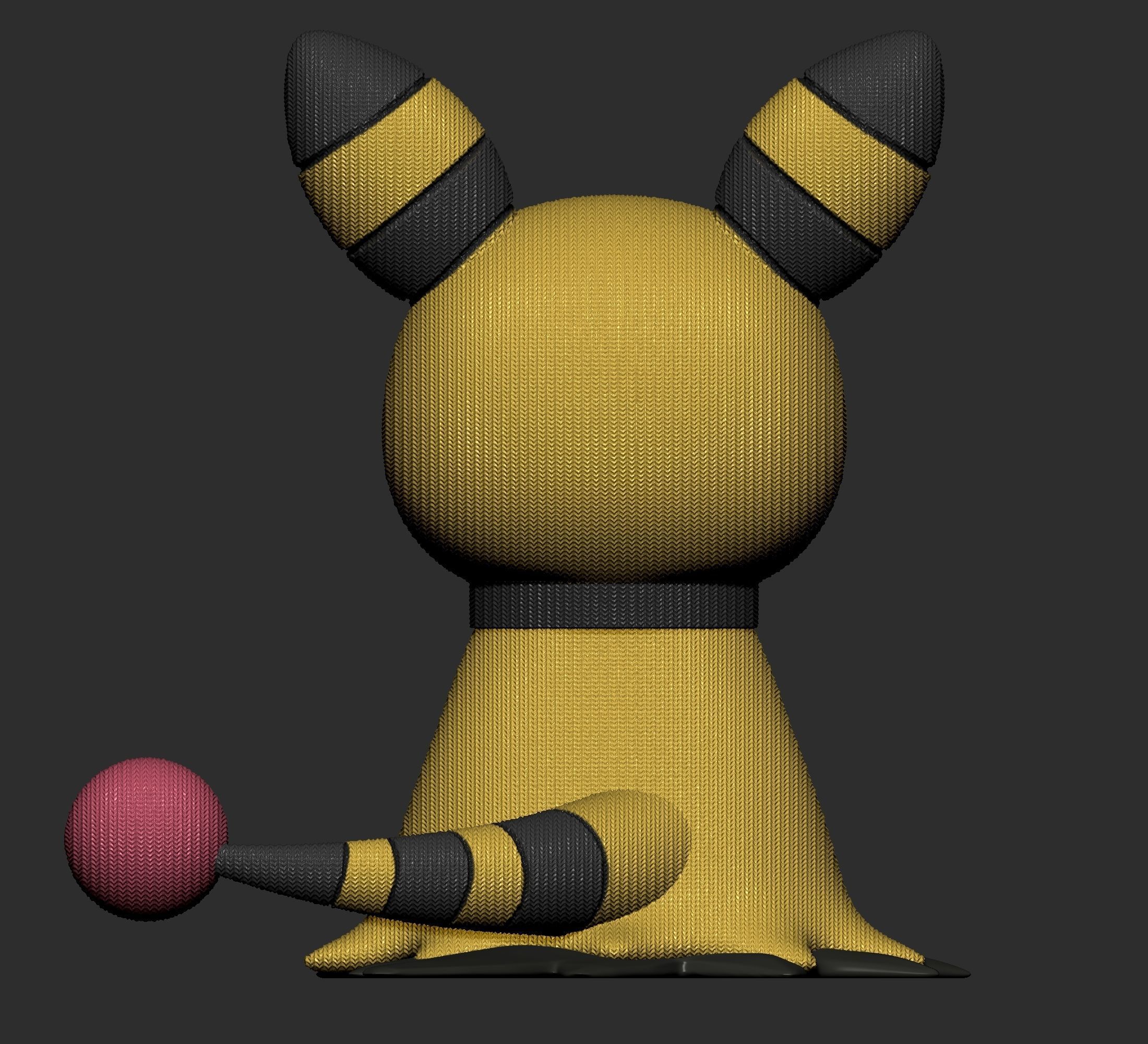 Pokemon - Mimikyu Ampharos  3D print model_5