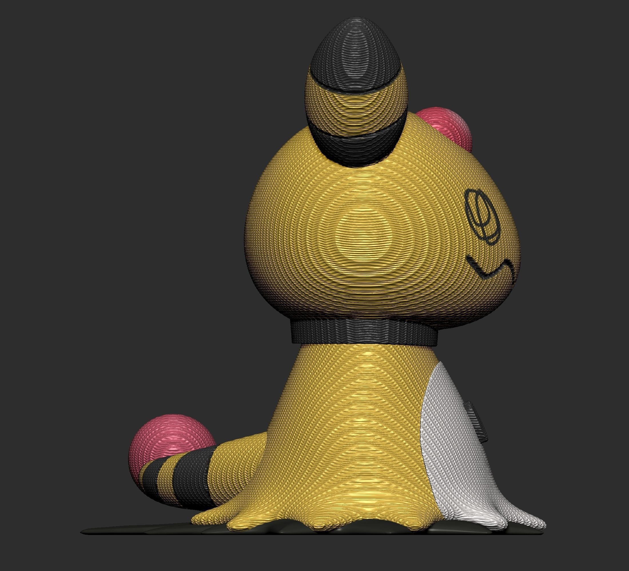 Pokemon - Mimikyu Ampharos  3D print model_8