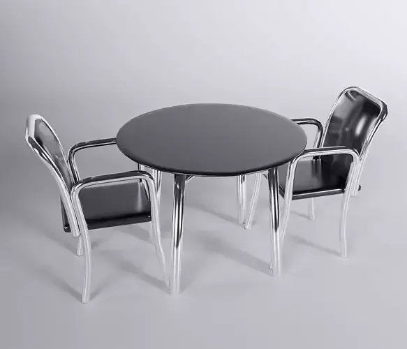 Metal Table Set