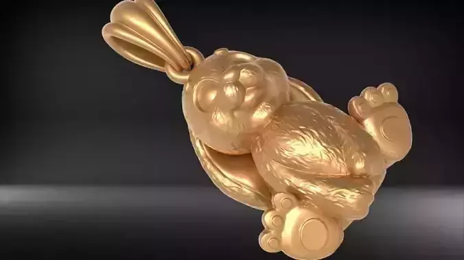 Cute bunny Pendant Necklace Charm Bracelet Jewelry