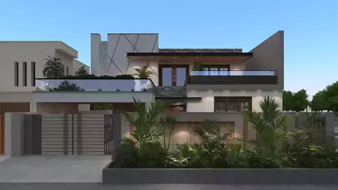 elevation facade  front elevation