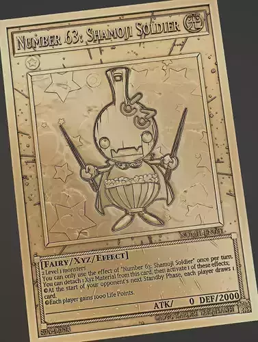 NUMBER 63 SHAMOJI SOLDIER - YU-GI-OH