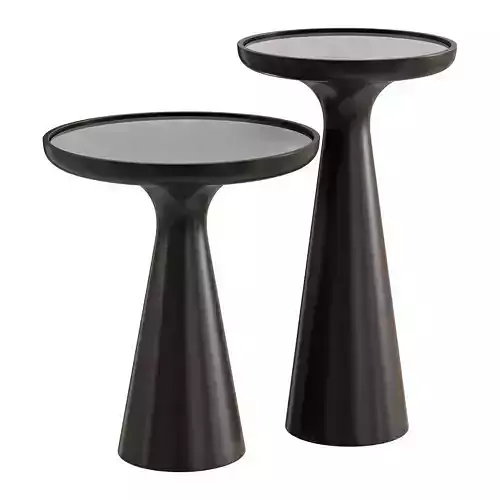 Gallotti and radice fante glass top coffee tables