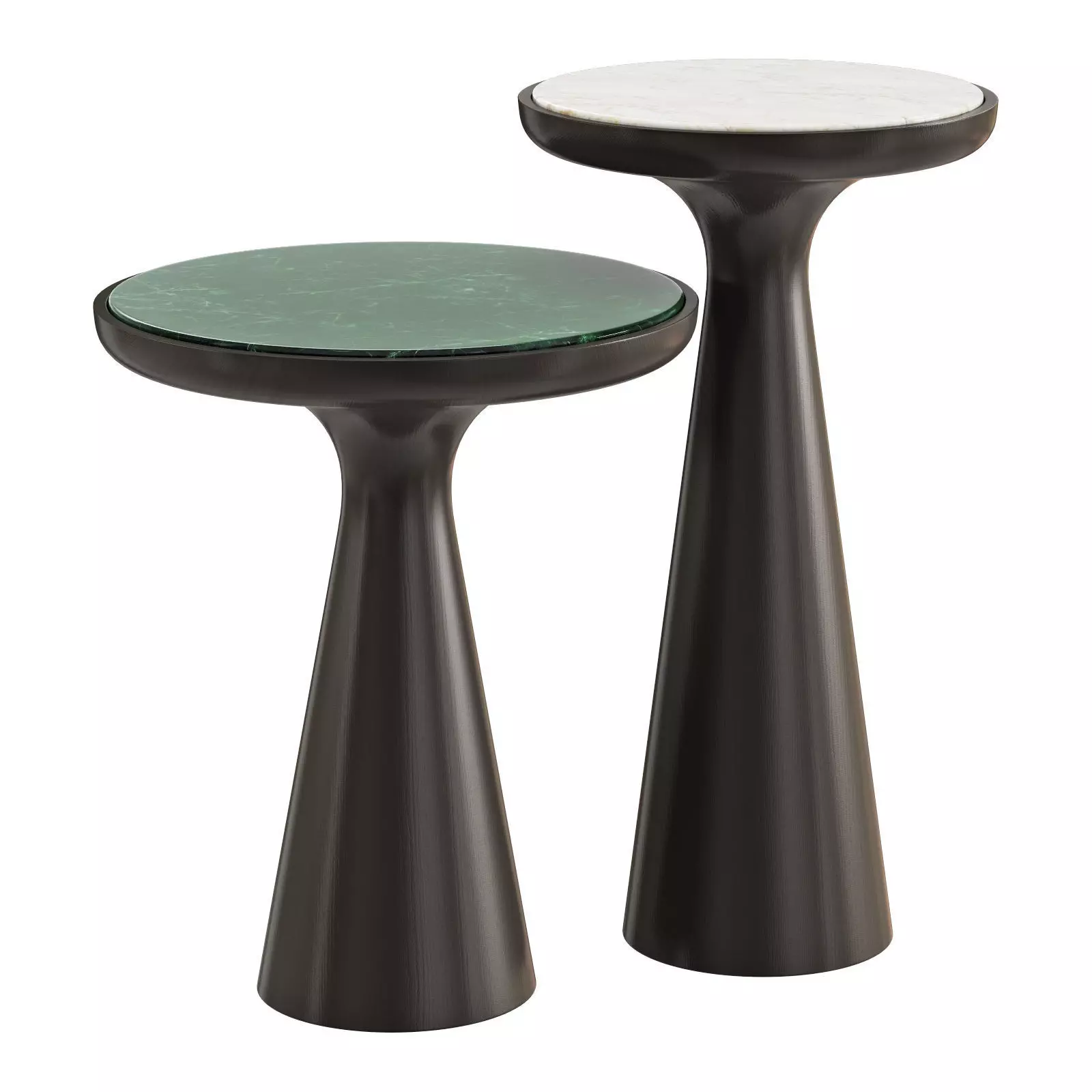 Gallotti and radice fante marble top coffee tables 3D model_0