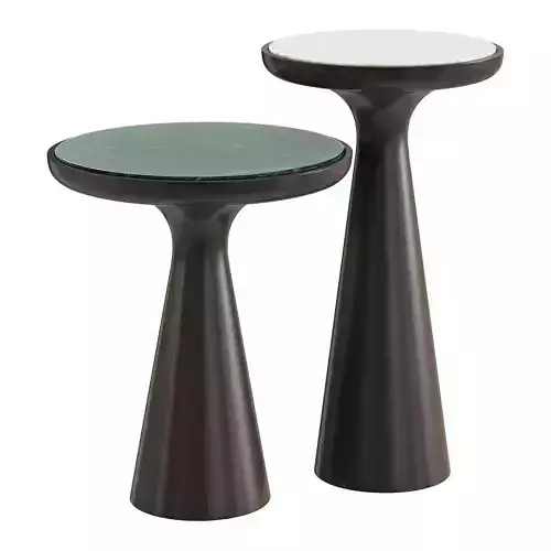 Gallotti and radice fante marble top coffee tables
