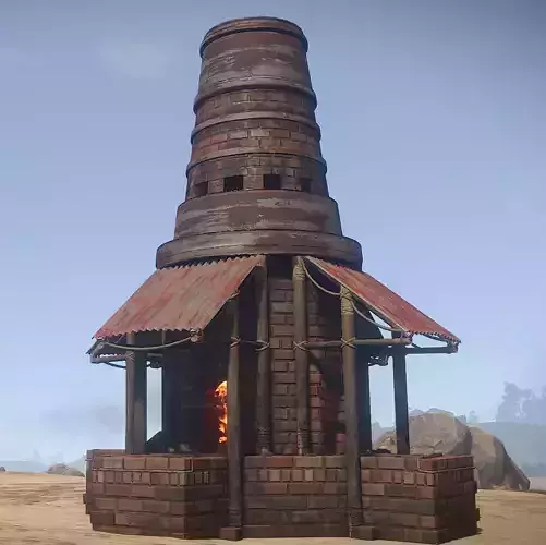 Large Furnace Free 3D print model