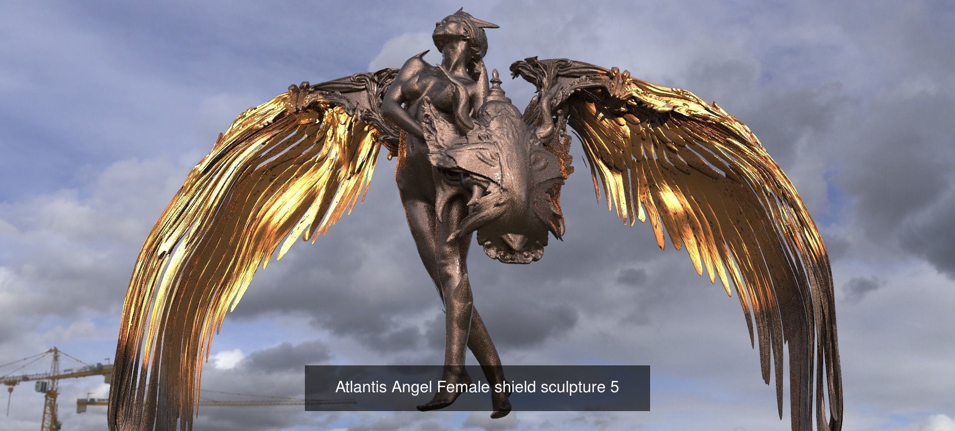 Shield sculpture Grand wall Collection _20