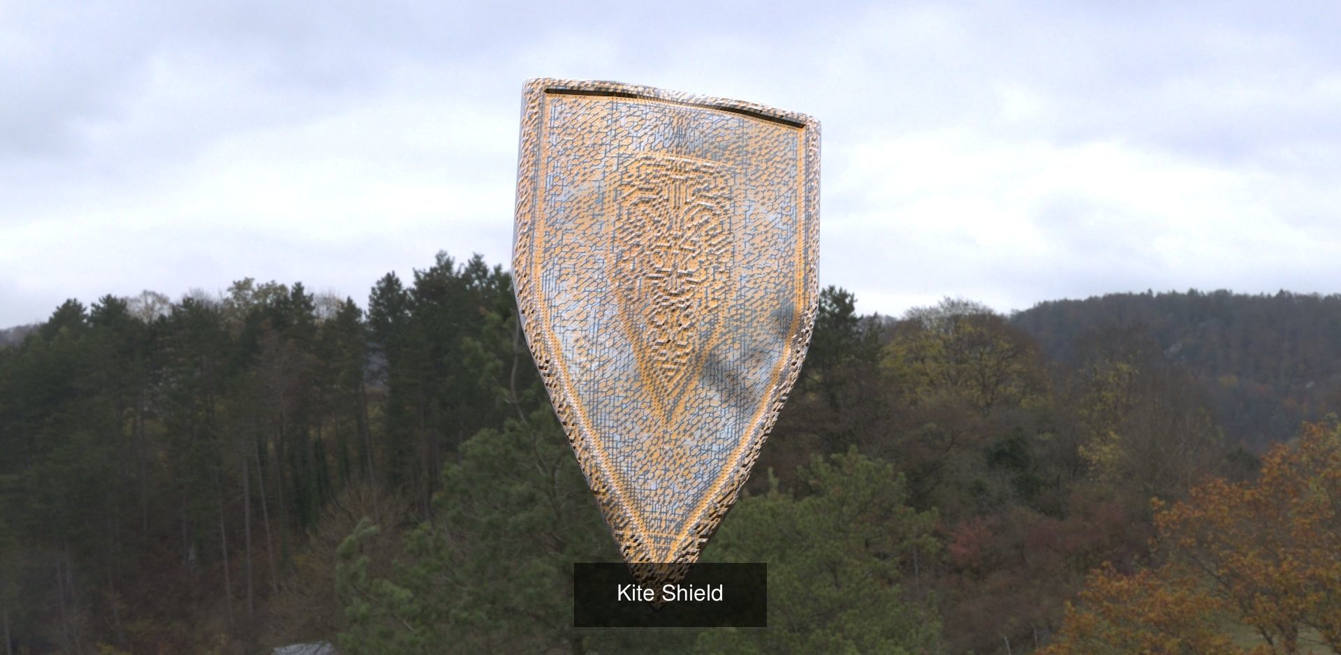 Shield sculpture Grand wall Collection _6
