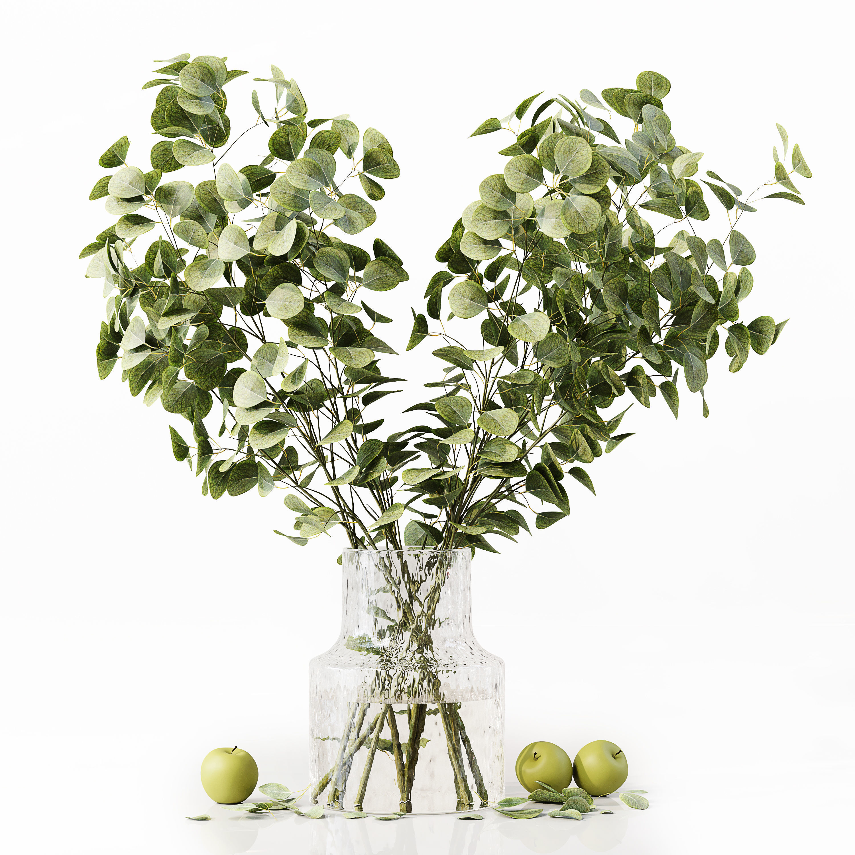 Decorative Set 212 Low-poly 3D model_11