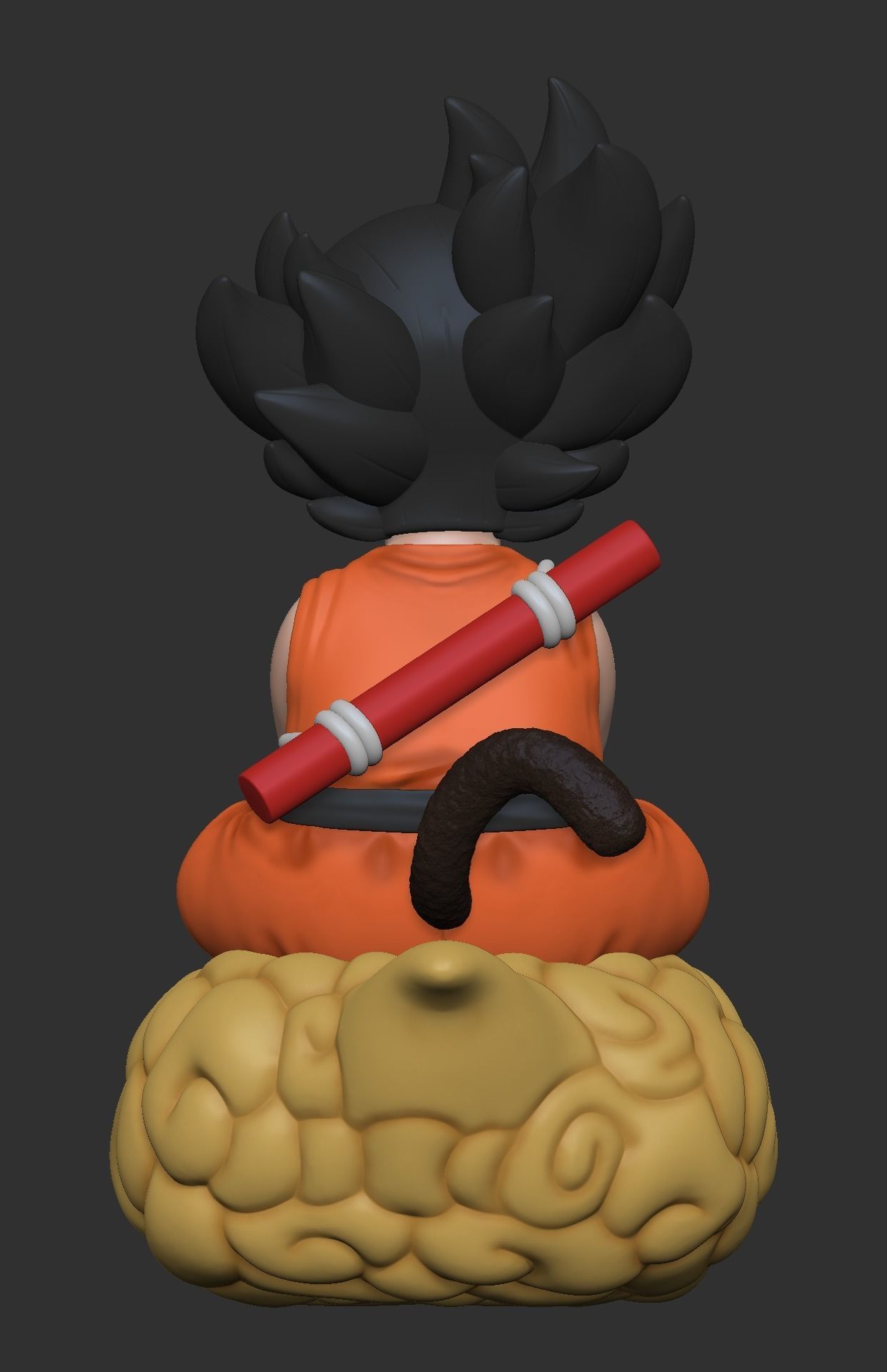 Kid Goku 3D print model_13