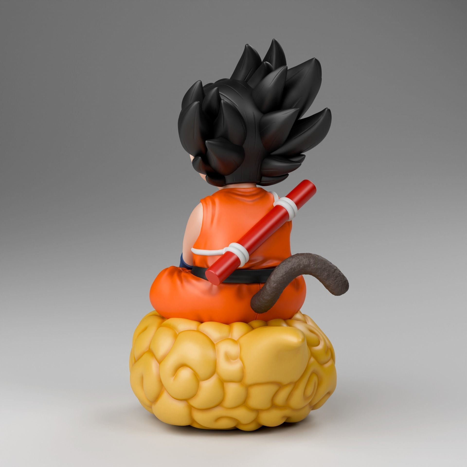 Kid Goku 3D print model_5