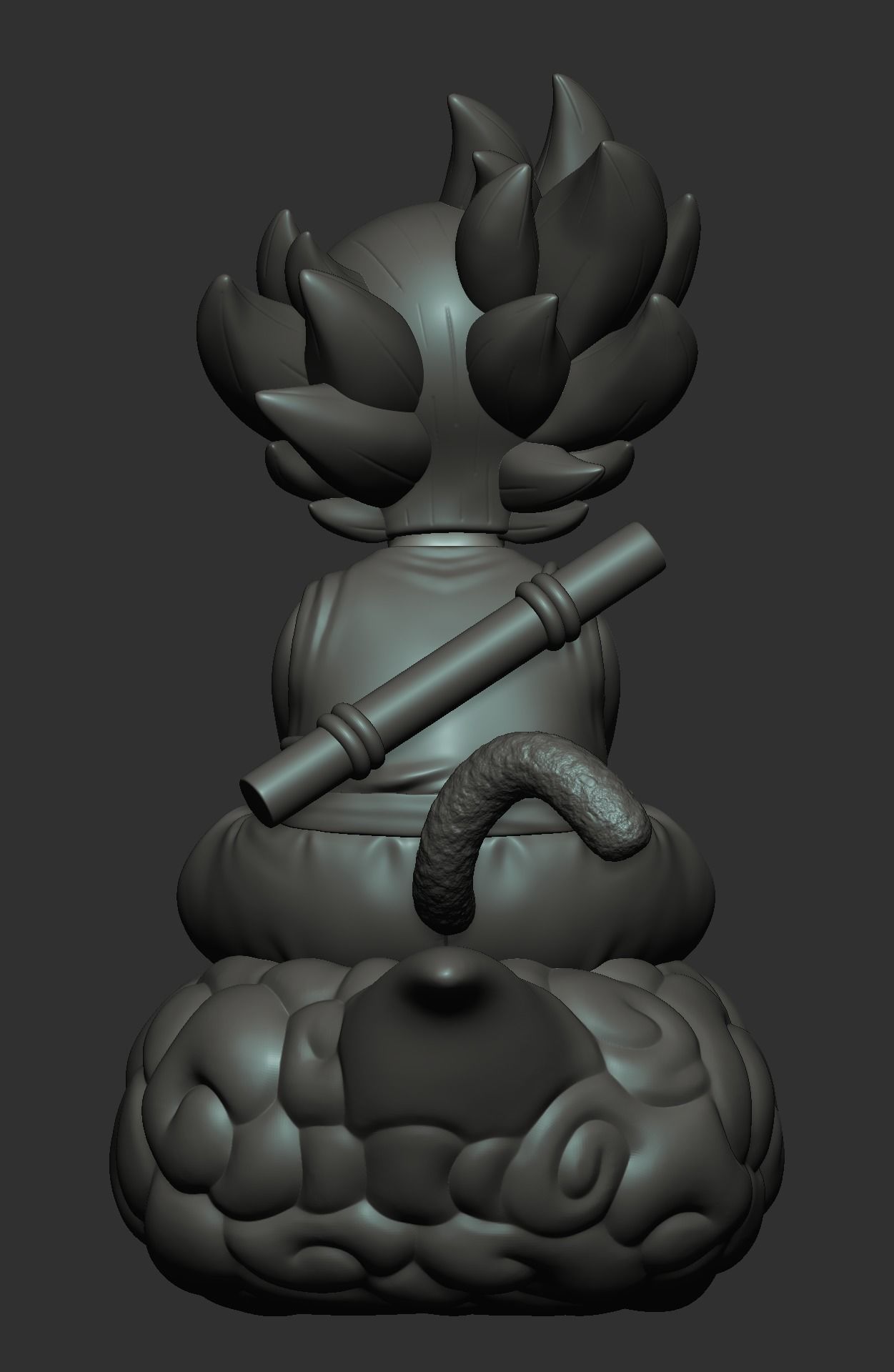 Kid Goku 3D print model_18