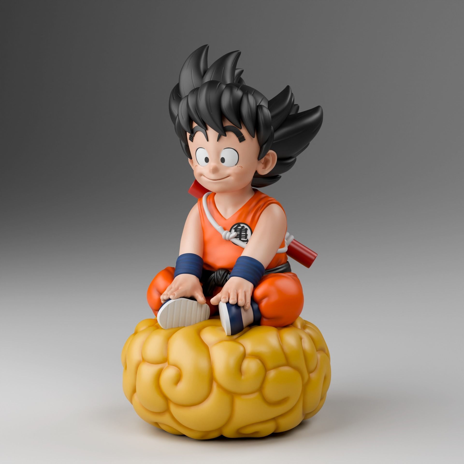 Kid Goku 3D print model_1