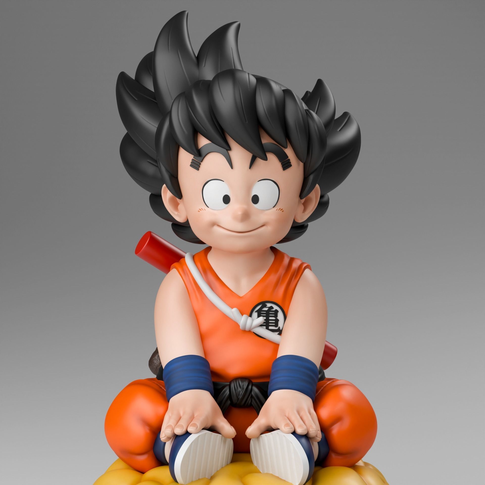 Kid Goku 3D print model_8
