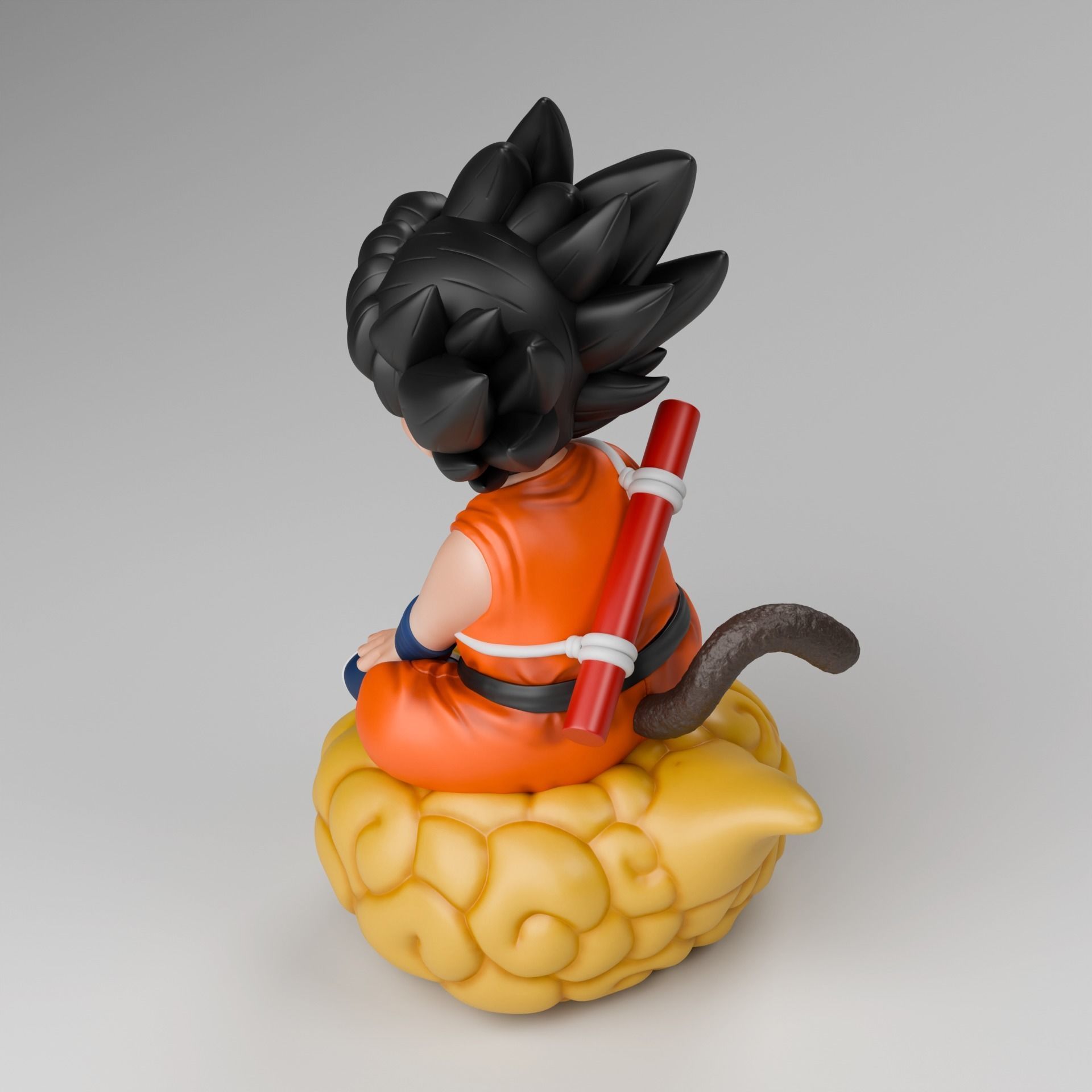 Kid Goku 3D print model_6