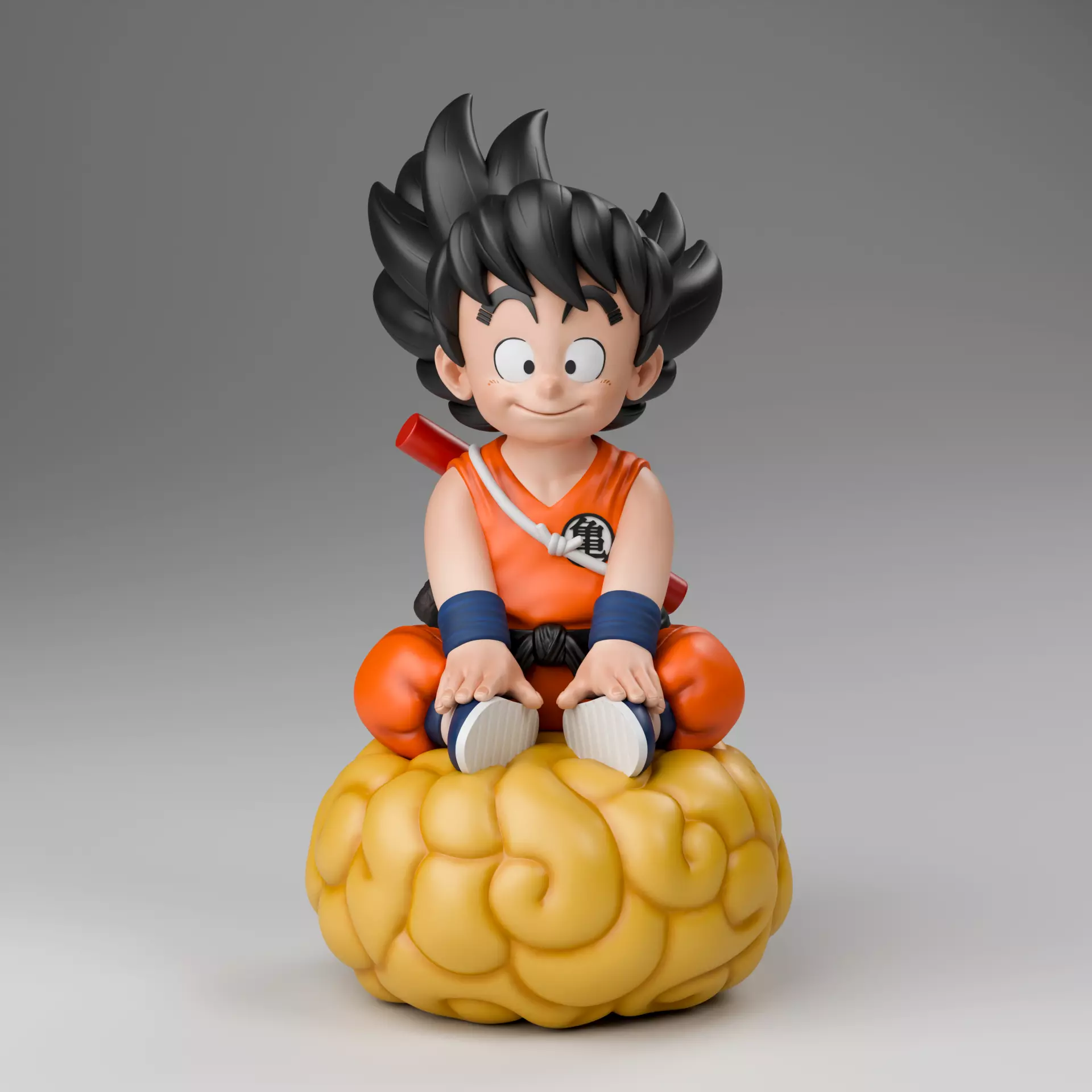Kid Goku 3D print model_0