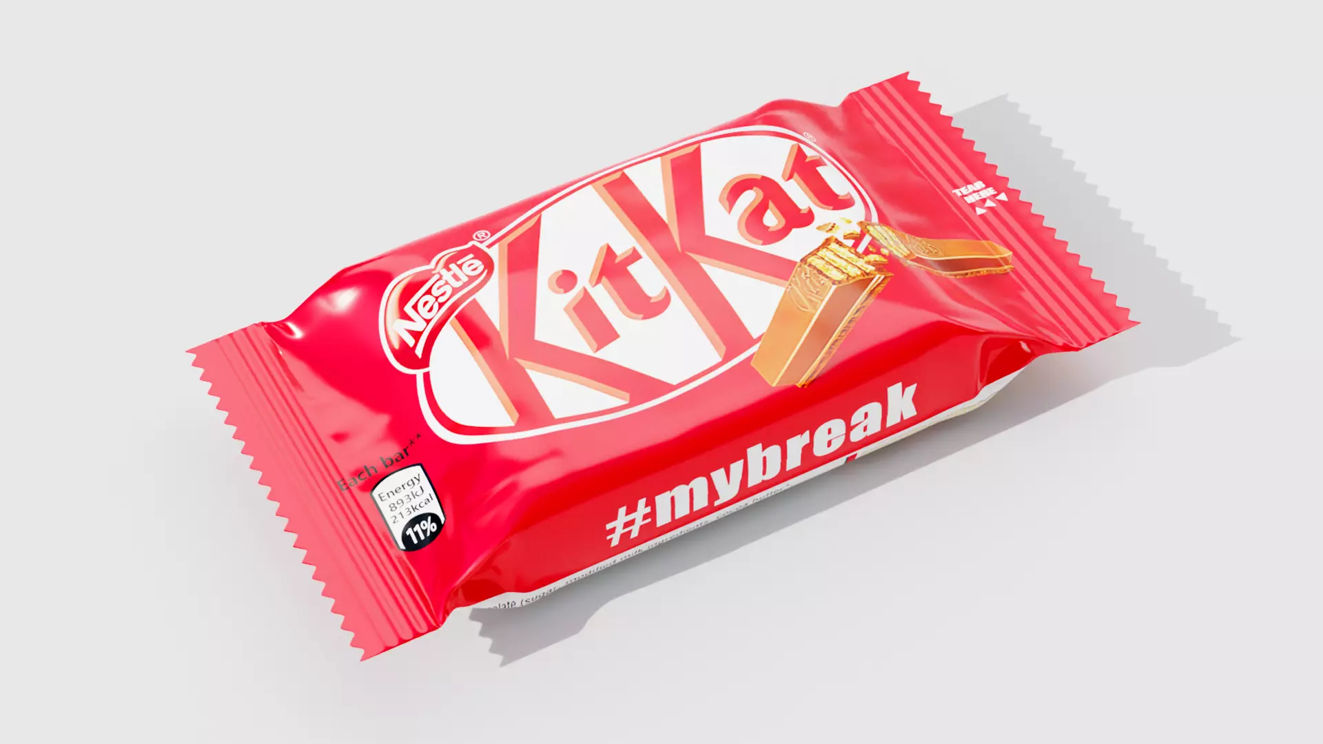 Biscuit wrapper 3d model 3D model_0