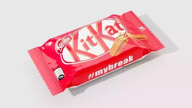 Biscuit wrapper 3d model