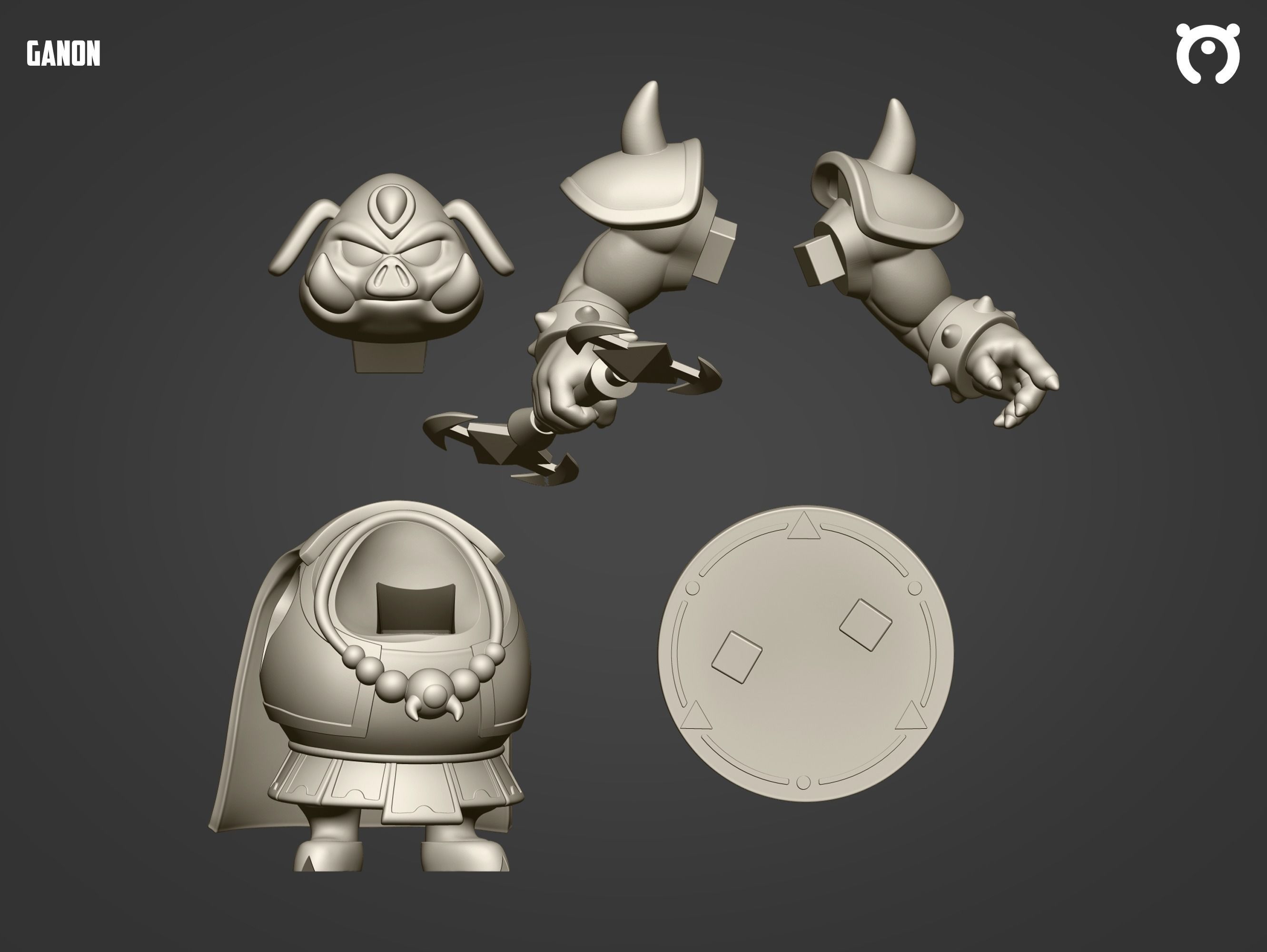 Ganon - The Legend of Zelda Echoes of wisdom 3D print model_5