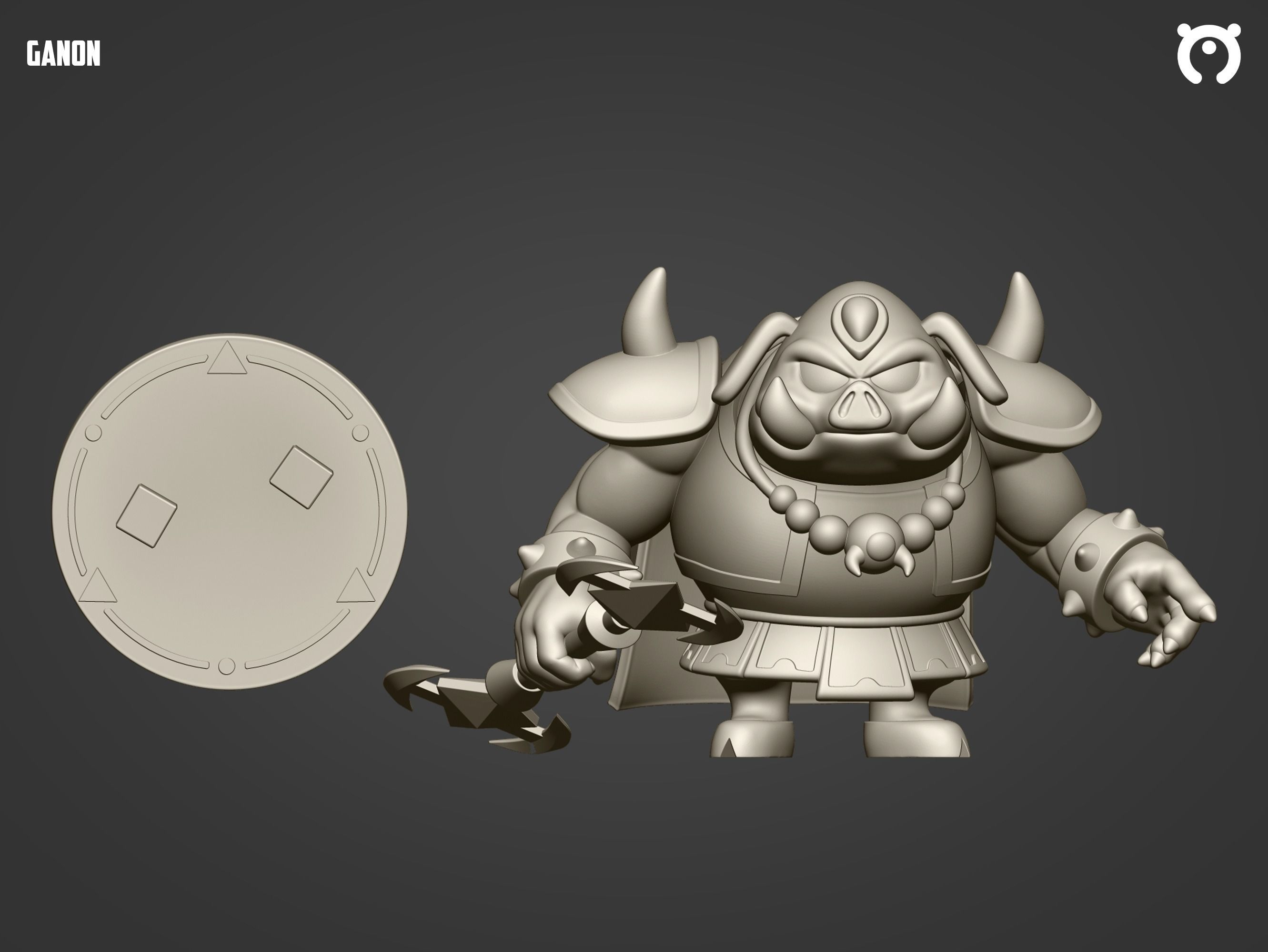 Ganon - The Legend of Zelda Echoes of wisdom 3D print model_6