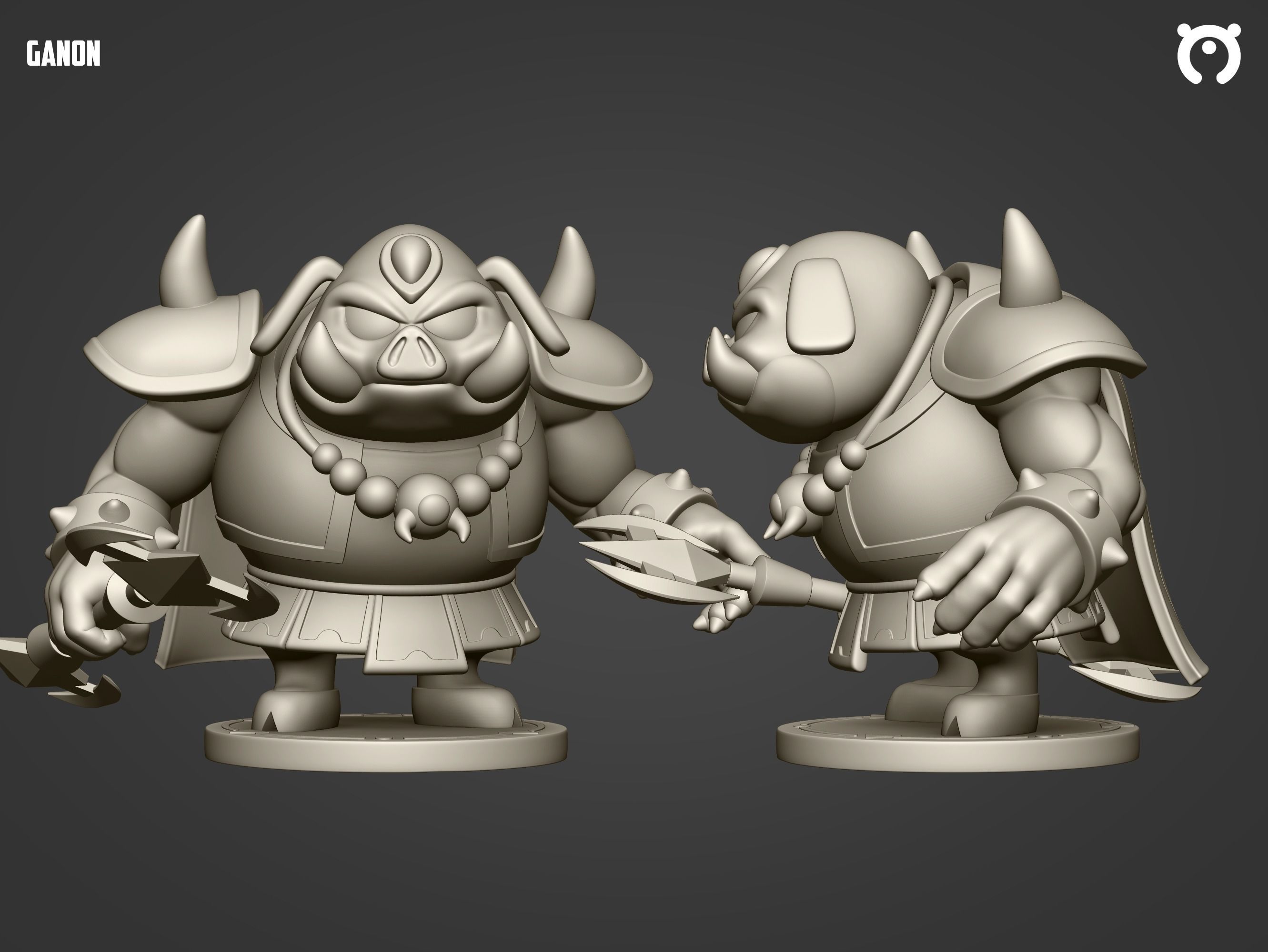 Ganon - The Legend of Zelda Echoes of wisdom 3D print model_2