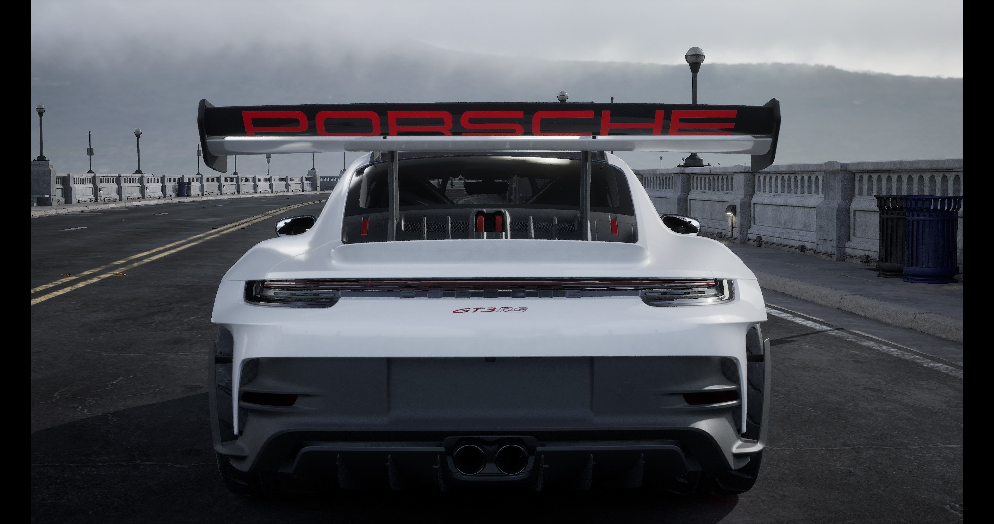 Porsche 911 GT3-RS 992 2023 Weissach Package RS 3D model Low-poly 3D model_6