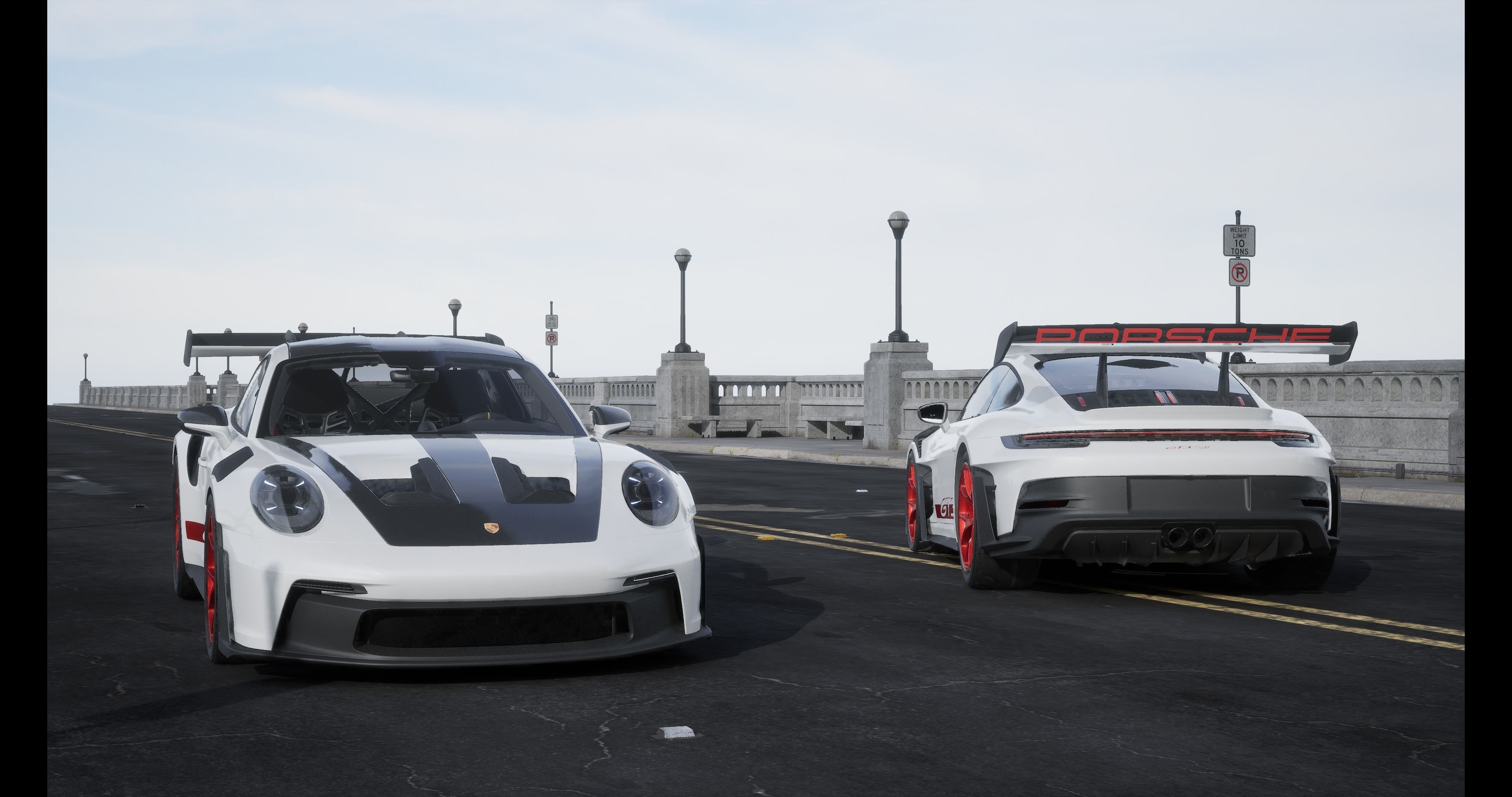 Porsche 911 GT3-RS 992 2023 Weissach Package RS 3D model Low-poly 3D model_1