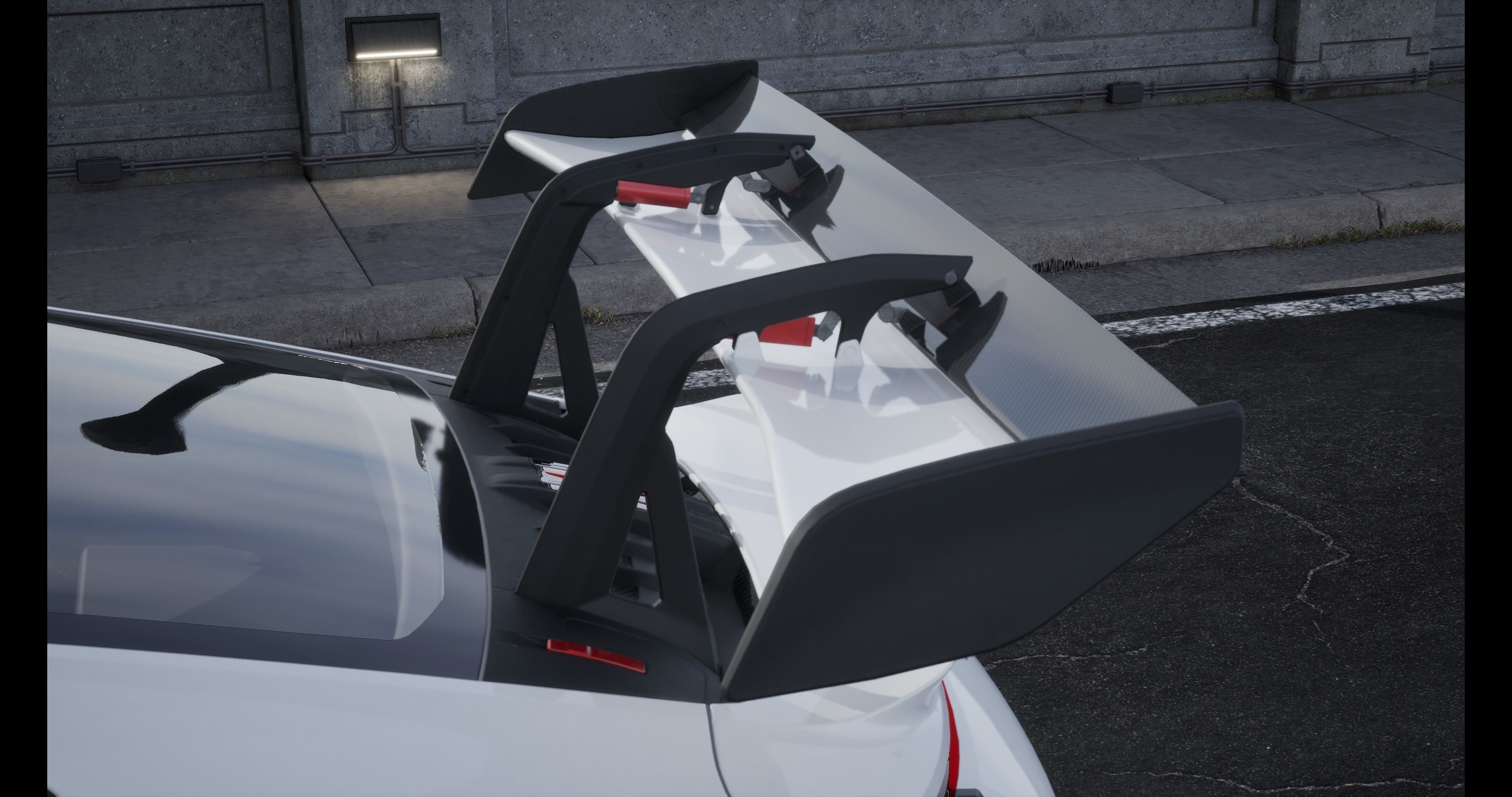 Porsche 911 GT3-RS 992 2023 Weissach Package RS 3D model Low-poly 3D model_11