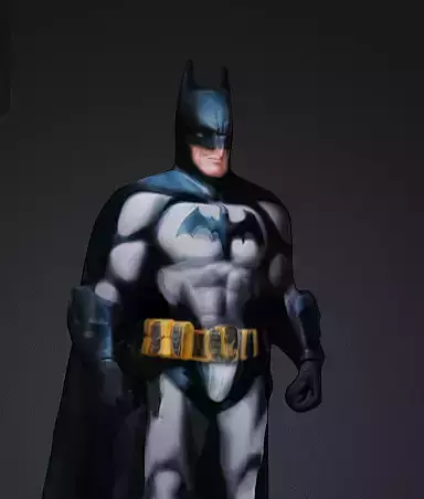 batman 3d model -GLB